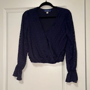 Navy Blouse